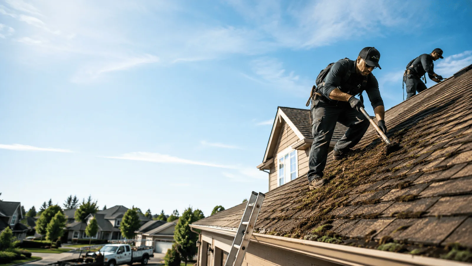 Roof Moss Removal in Roderfield, WV near me